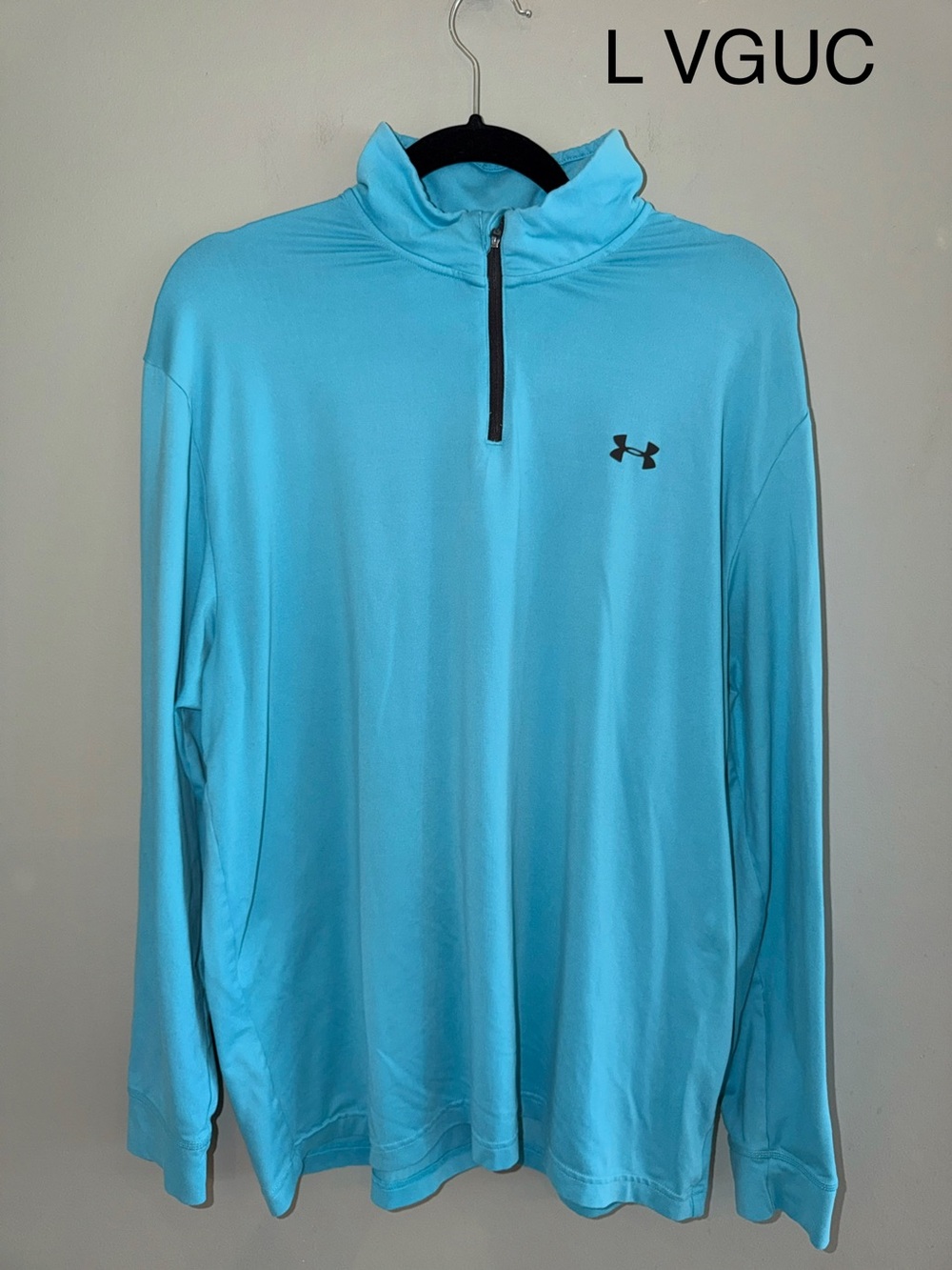 Under Armour Light Blue Quarter-Zip Pullover